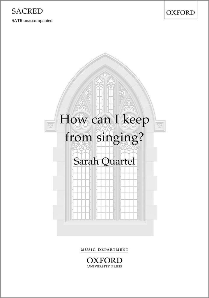 How can I keep from singing?